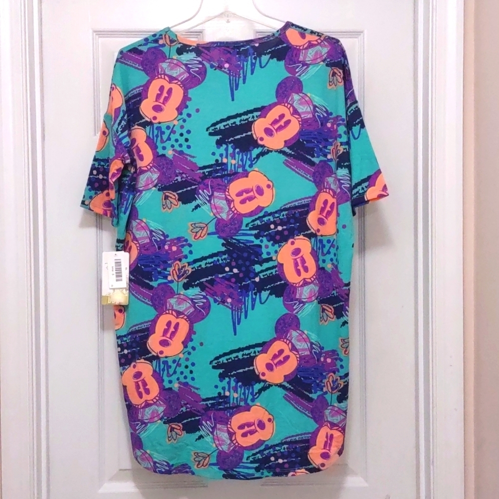 NWT LulaRoe Irma Disney Mickey Shirt Size S - Picture 3 of 5